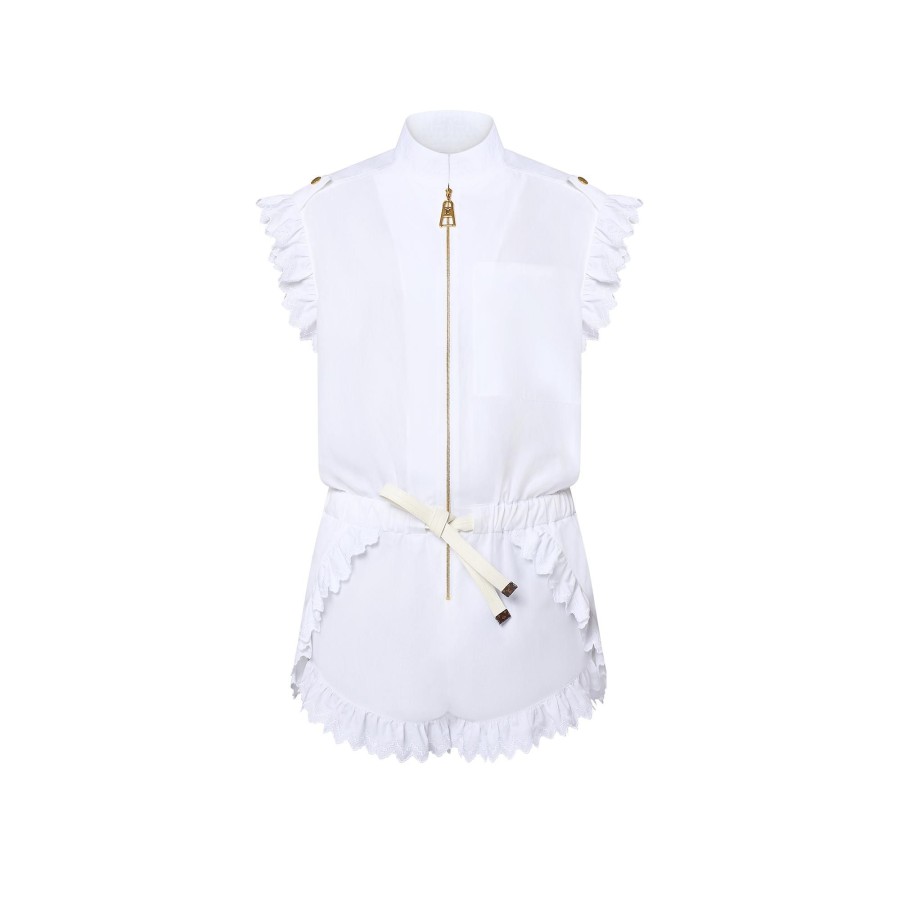 Women Louis Vuitton Skirts And Shorts | Broderie Anglaise Playsuit