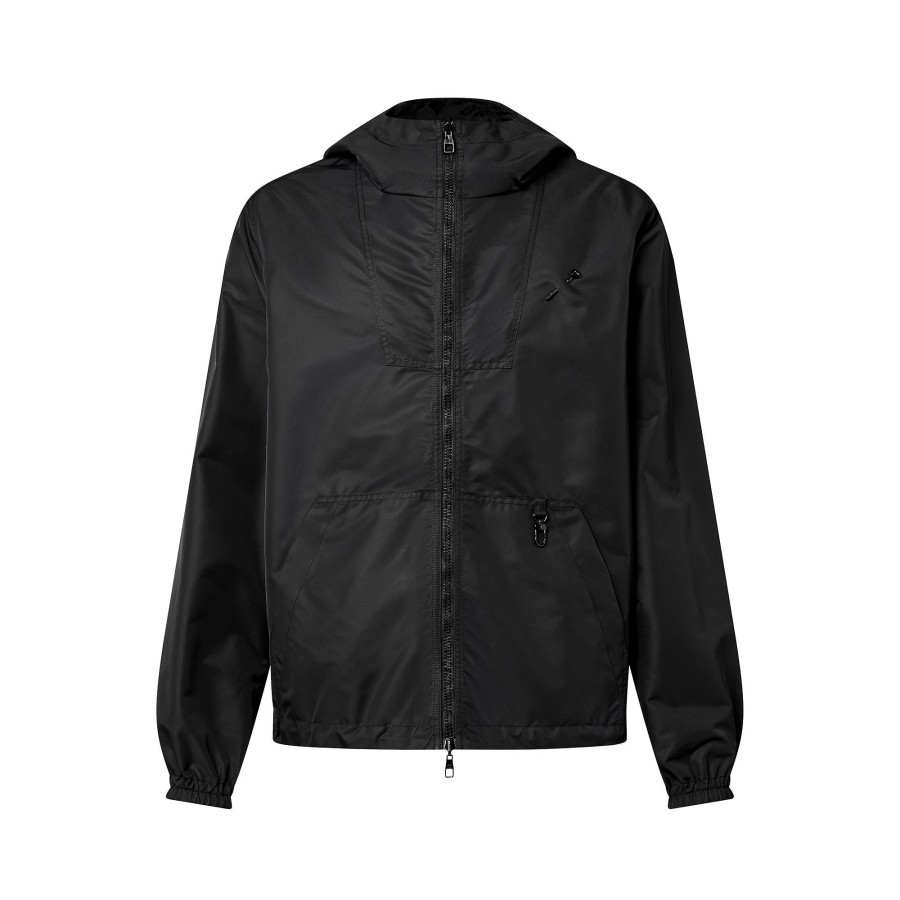 Men Louis Vuitton Coats And Outerwear | Monogram Reversible Nylon Windbreaker