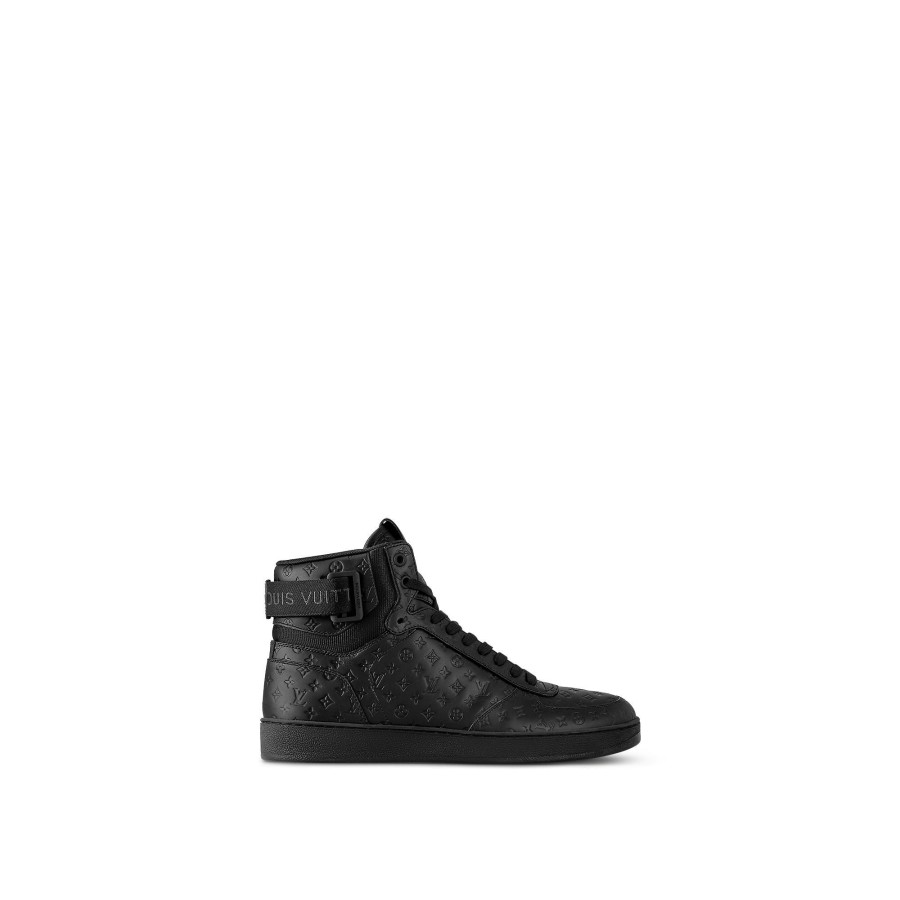 Men Louis Vuitton Sneakers | Rivoli Sneaker Boot Black