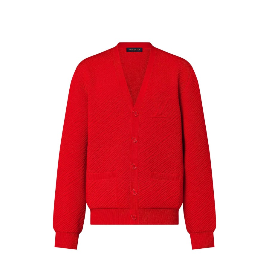 Men Louis Vuitton Knitwear And Sweatshirts | Wool Cardigan