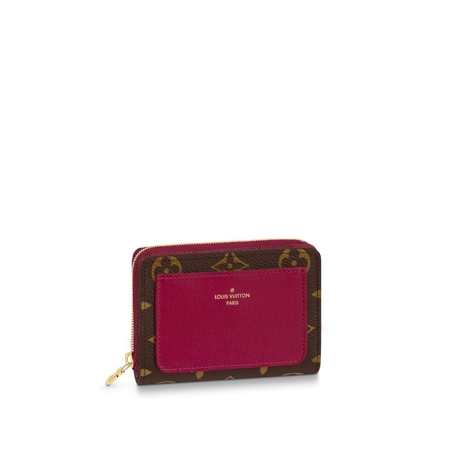 Women Louis Vuitton Compact Wallets | Lou Wallet Fuchsia