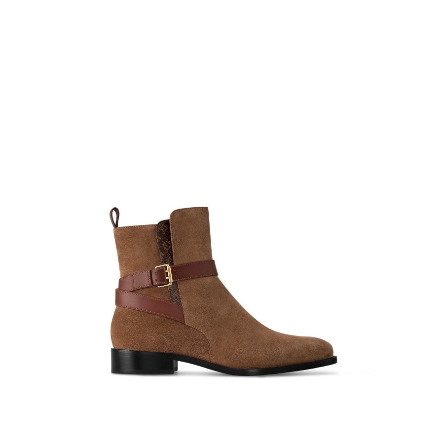 Women Louis Vuitton Boots And Booties | Lv Bootsy Ankle Boot