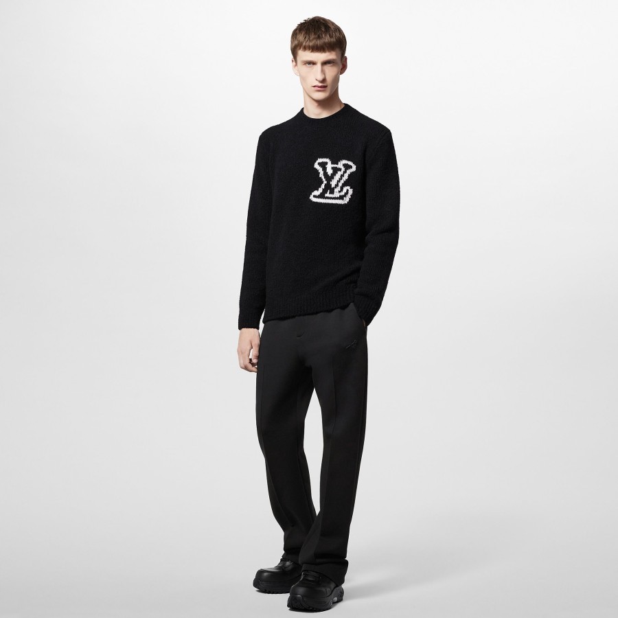 Men Louis Vuitton Knitwear And Sweatshirts | Wool Blend Crewneck