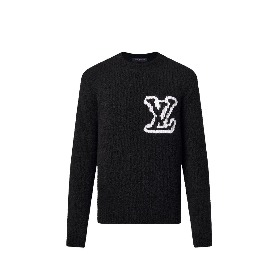 Men Louis Vuitton Knitwear And Sweatshirts | Wool Blend Crewneck