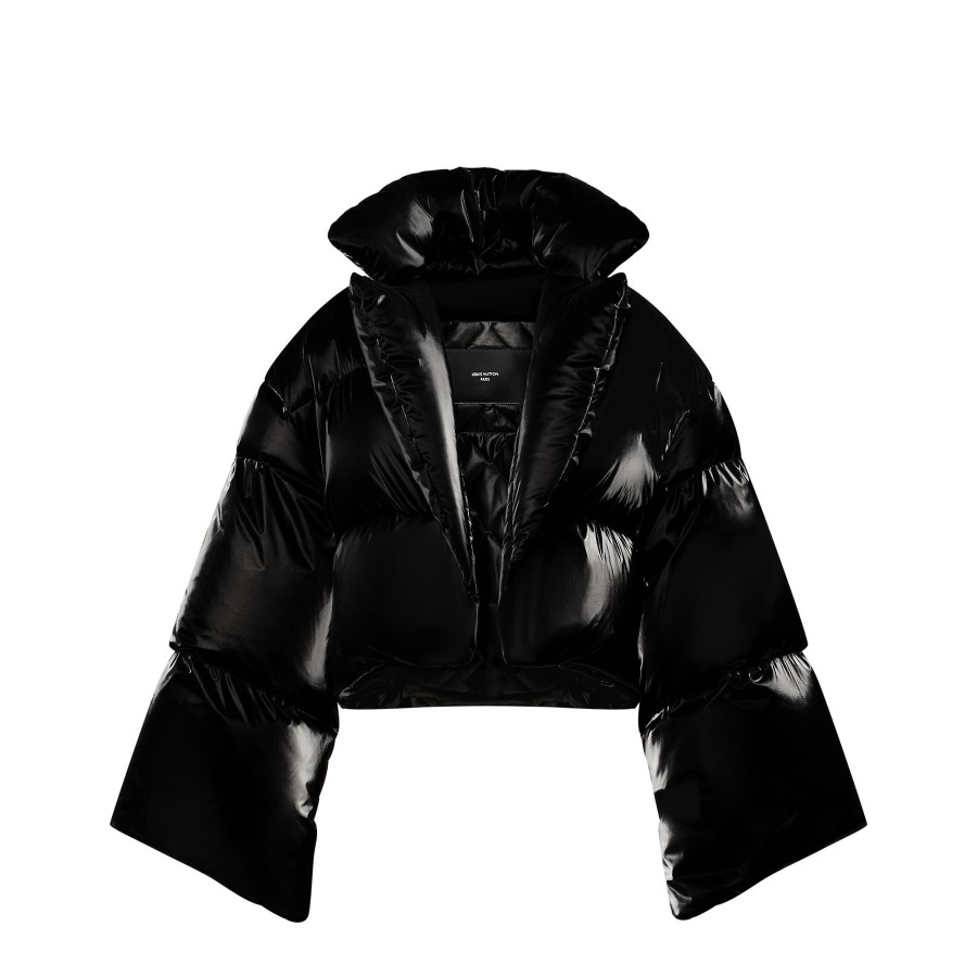 Women Louis Vuitton Coats And Jackets | Stretch Nylon Cropped Puffer Jacket