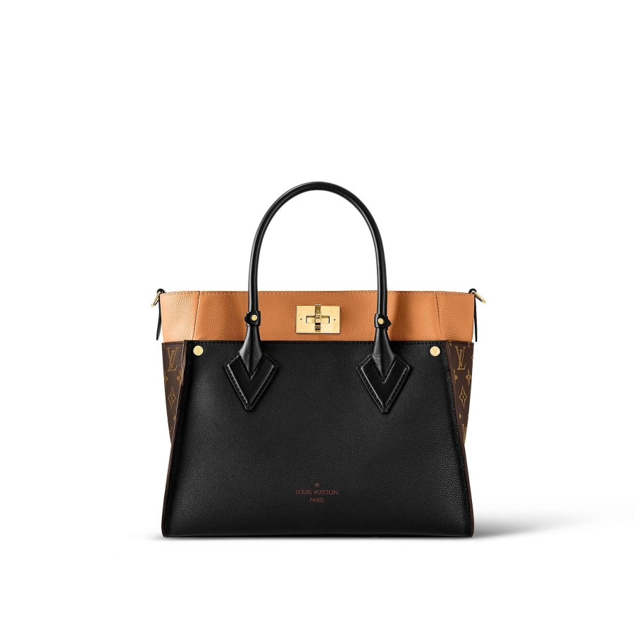 Women Louis Vuitton Totes | On My Side Mm Black