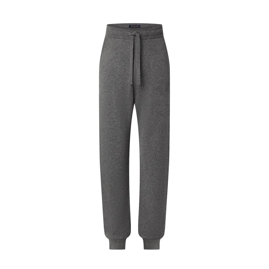 Men Louis Vuitton Pants | Lvse Inside Out Cashmere Pants Light Grey