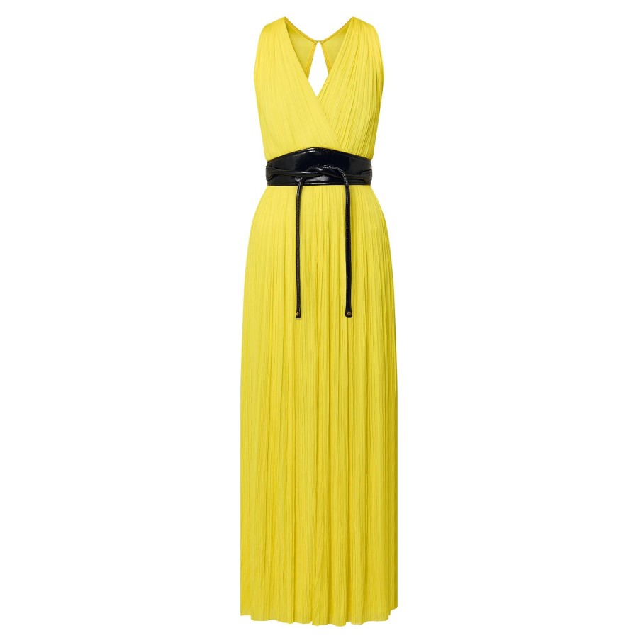 Women Louis Vuitton Dresses | Pleated Jersey Long Dress