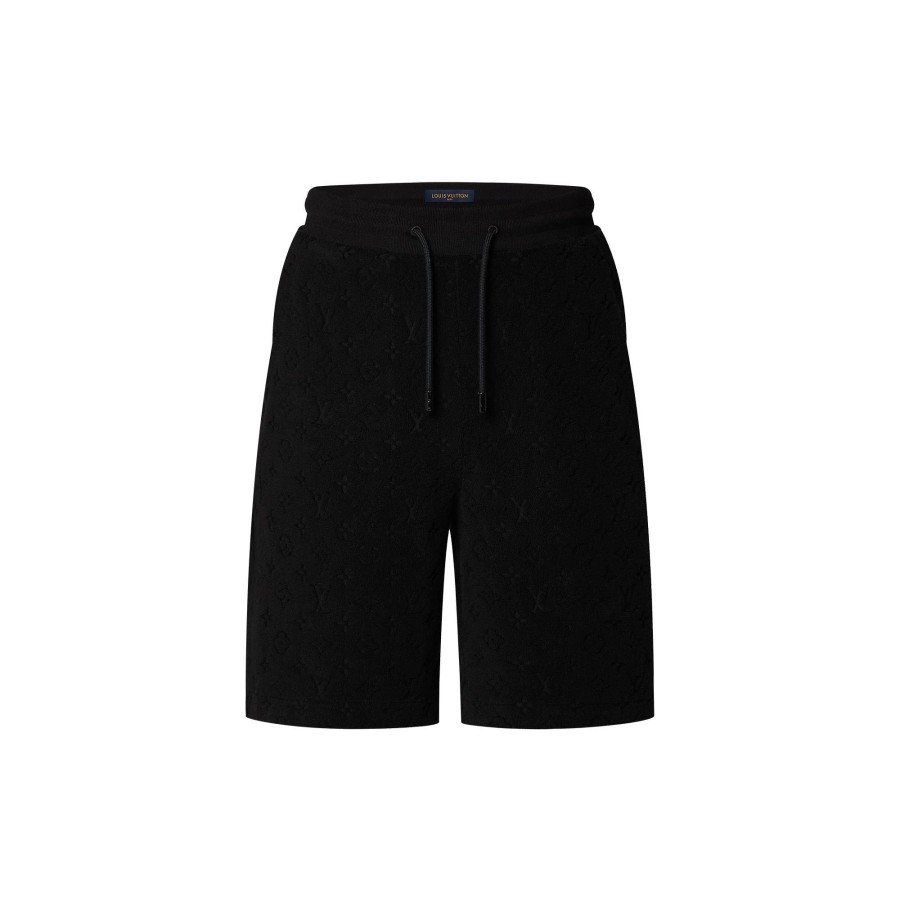 Men Louis Vuitton Pants | Monogram French Terry Shorts