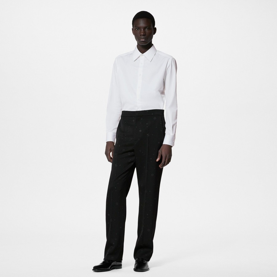 Men Louis Vuitton Pants | Wool Tuxedo Pants