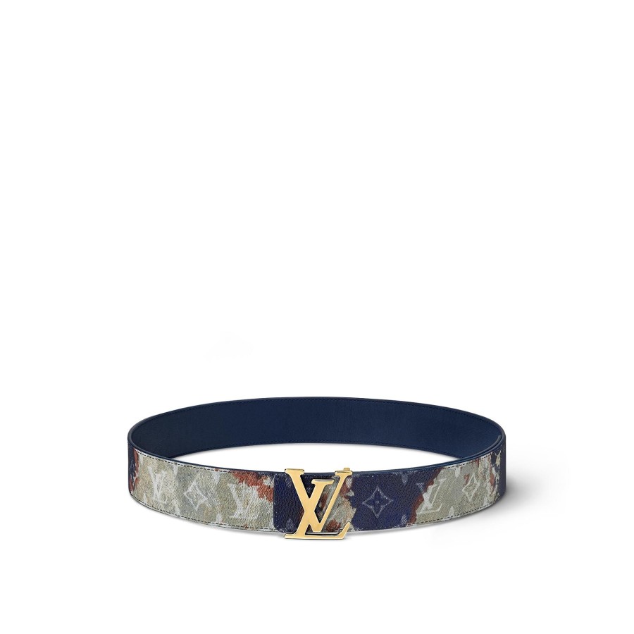 Men Louis Vuitton Belts | Lv Initiales 40Mm Reversible Belt