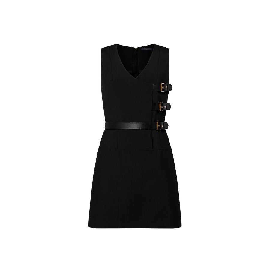 Women Louis Vuitton Dresses | Wrap-Effect Buckle Dress