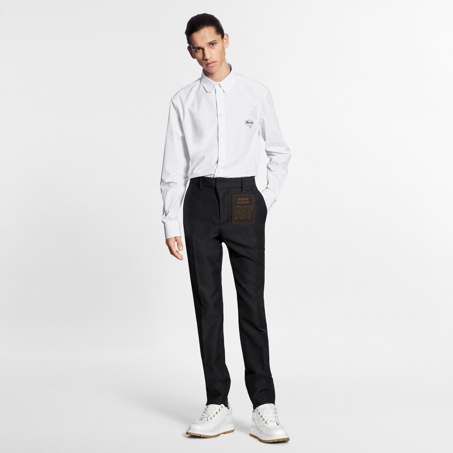 Men Louis Vuitton Pants | Cigarette Pants Black