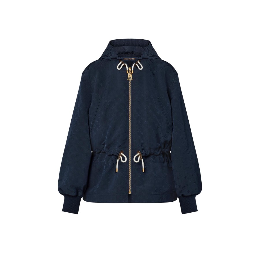 Women Louis Vuitton Coats And Jackets | Water-Repellent Monogram Parka