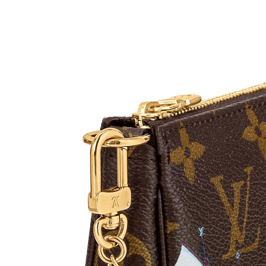 Women Louis Vuitton Chain Wallets | Mini Pochette Accessoires