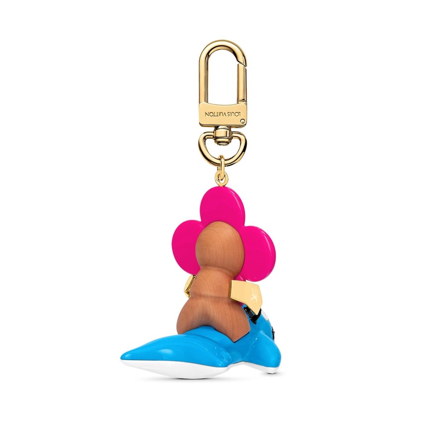 Women Louis Vuitton Key Holders And Bag Charms | Vivienne Sea Rider Key Holder