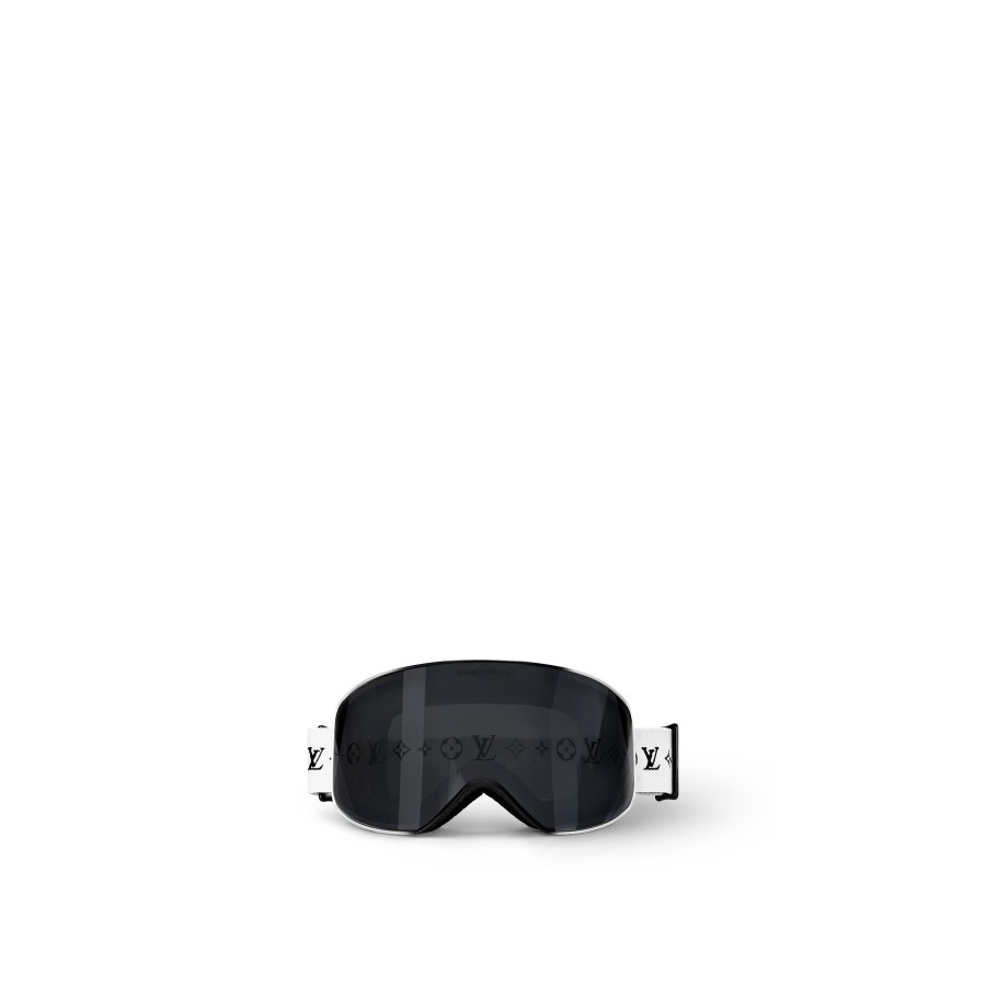 Men Louis Vuitton Sunglasses | Lv Snowfall Ski Mask White