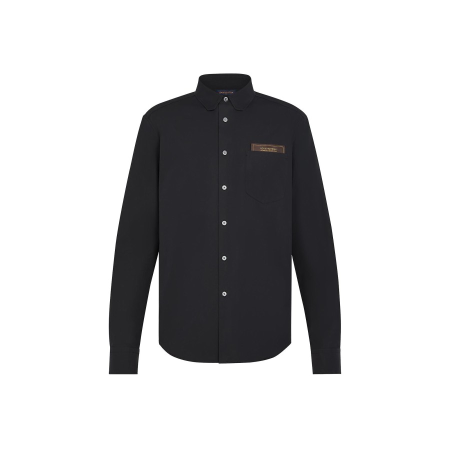 Men Louis Vuitton Shirts | Regular Dna Poplin Shirt