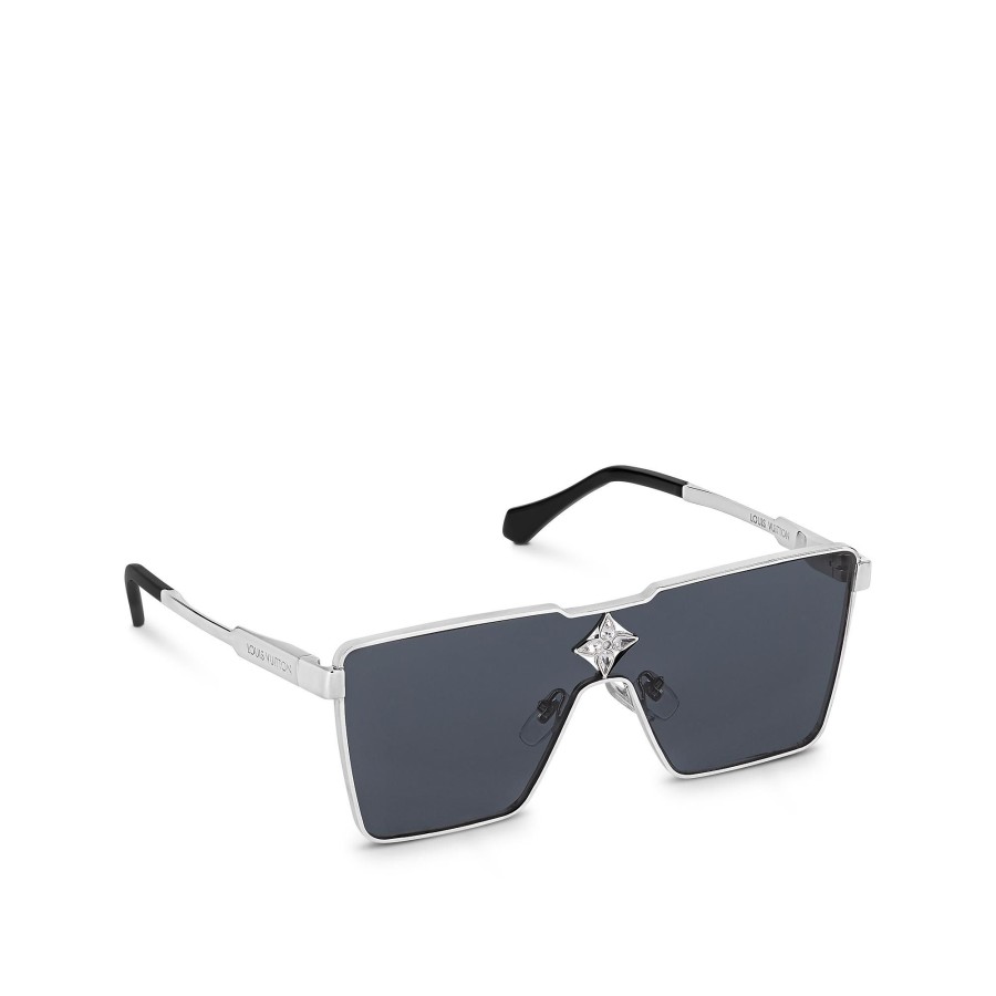 Men Louis Vuitton Sunglasses | Cyclone Metal Sunglasses - Size S