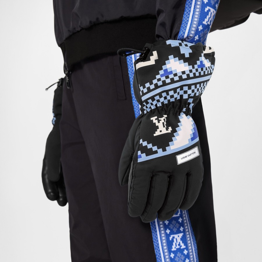 Men Louis Vuitton Hats And Gloves | Lv Snow Gloves