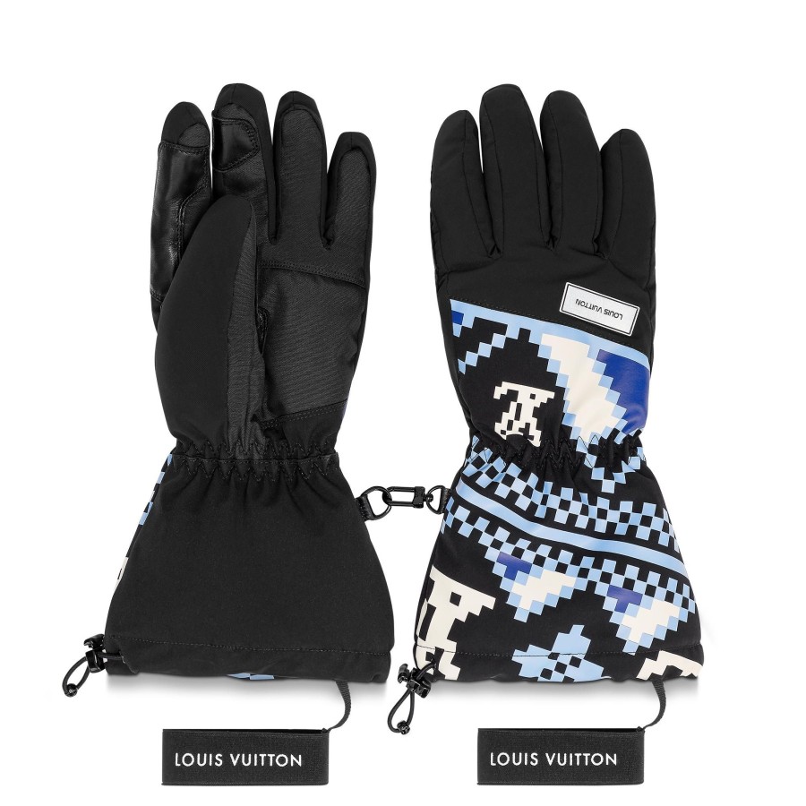 Men Louis Vuitton Hats And Gloves | Lv Snow Gloves