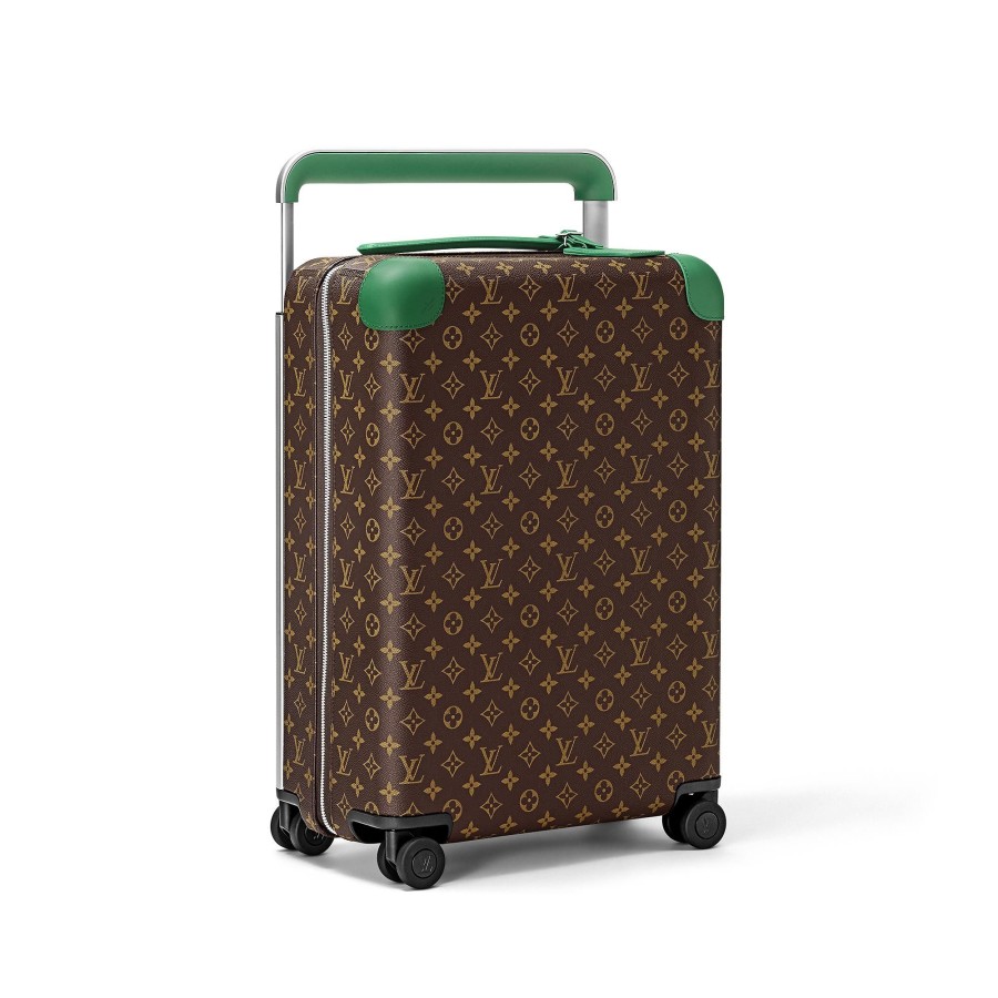 Men Louis Vuitton Rolling Luggage | Horizon 55 Green