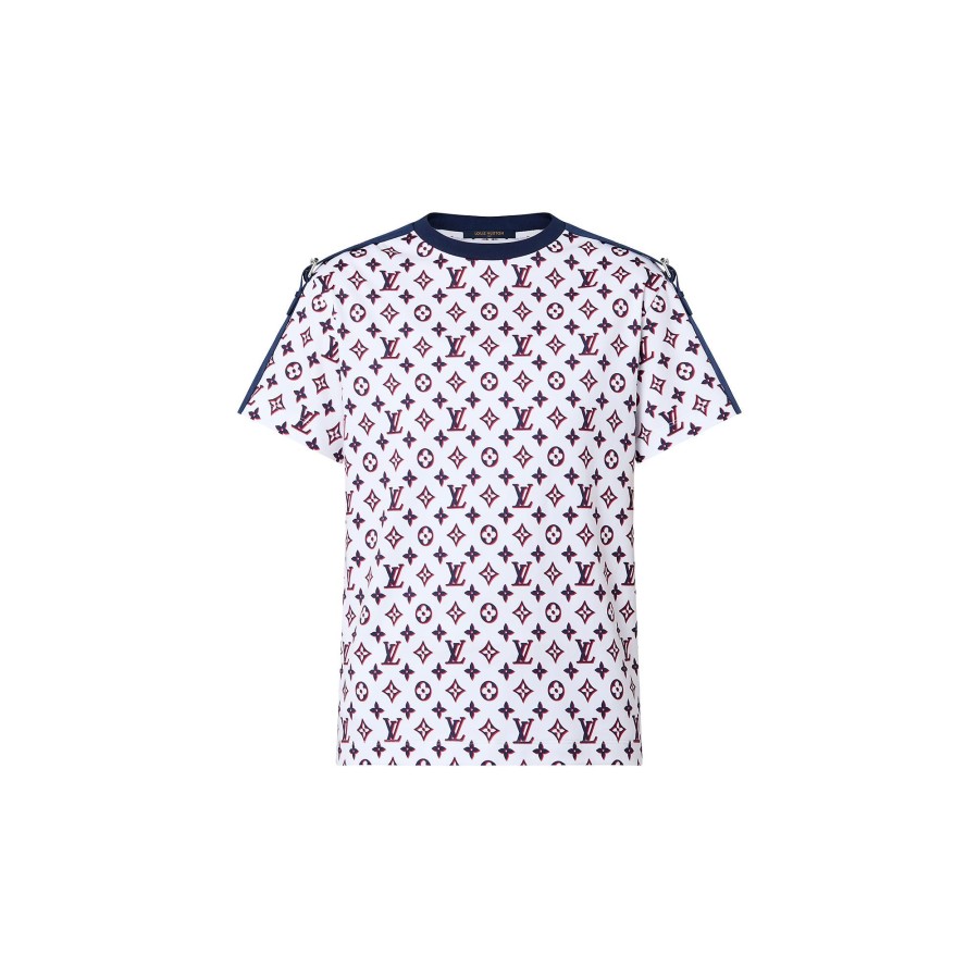 Women Louis Vuitton Tops | Tricolor Monogram T-Shirt