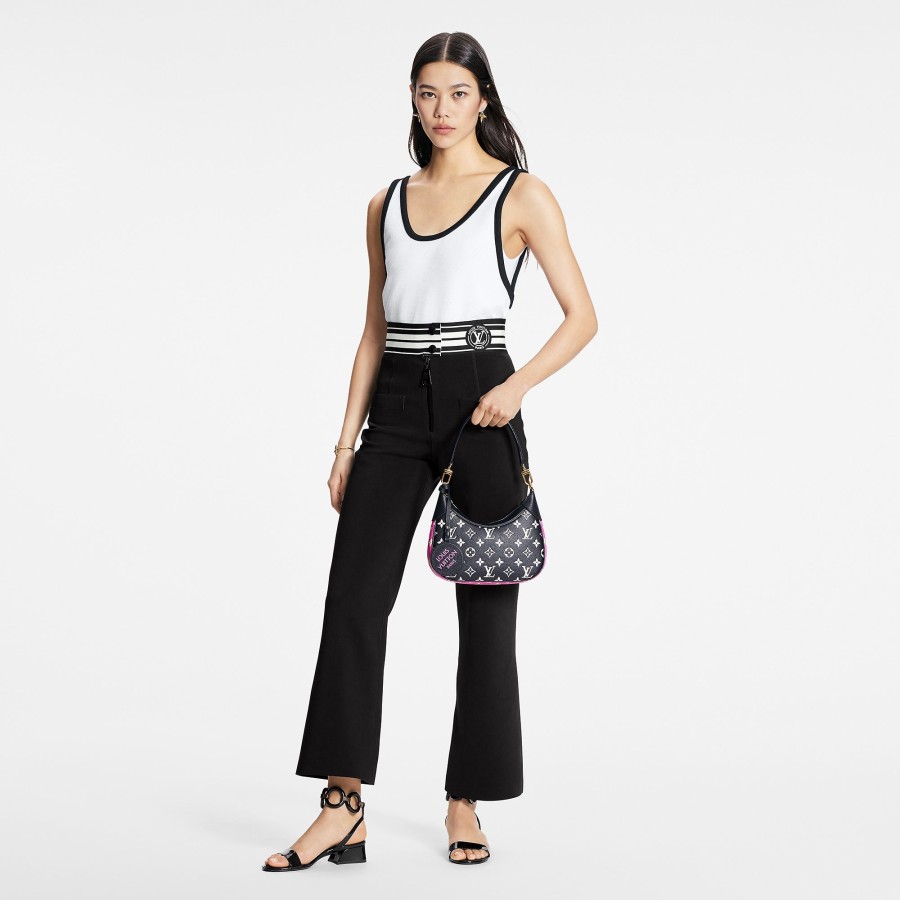 Women Louis Vuitton Knitwear | Monogram Openwork Knit Tank Top