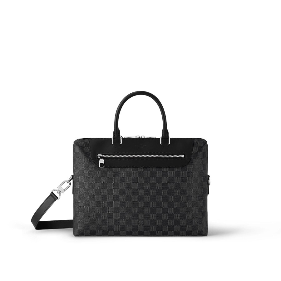 Men Louis Vuitton Damier Signature | Porte-Documents Jour