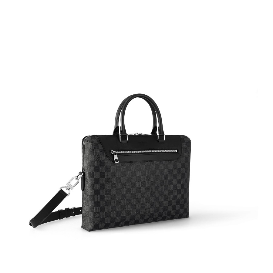 Men Louis Vuitton Damier Signature | Porte-Documents Jour