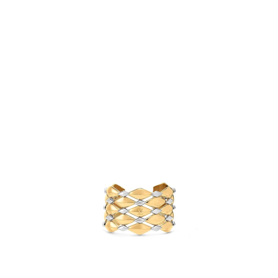 Women Louis Vuitton Bracelets | Lv Malletage Bracelet Gold