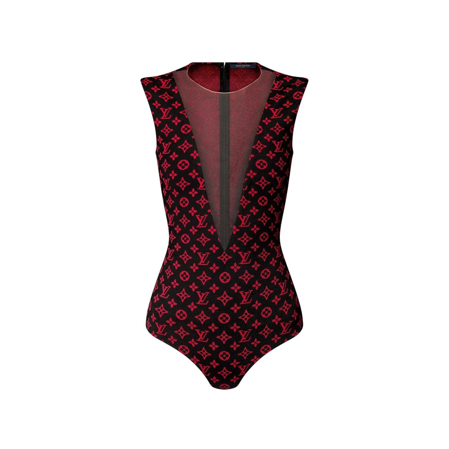 Women Louis Vuitton Tops | Monogram Jacquard Body