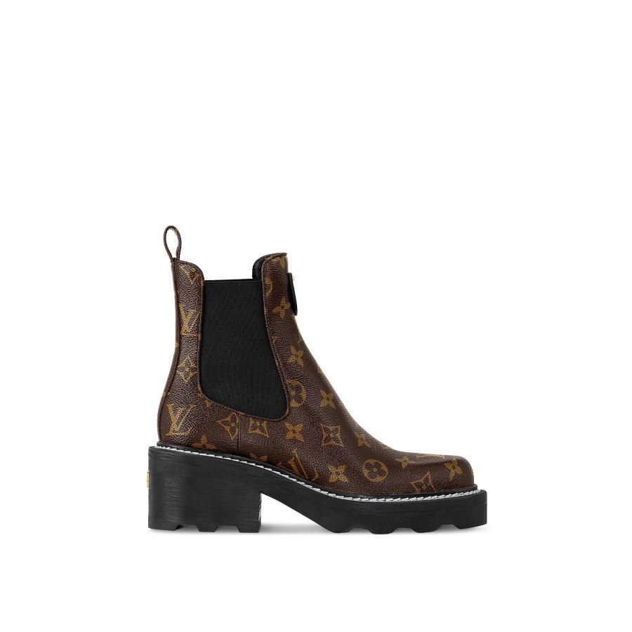 Women Louis Vuitton Boots And Booties | Lv Beaubourg Ankle Boot