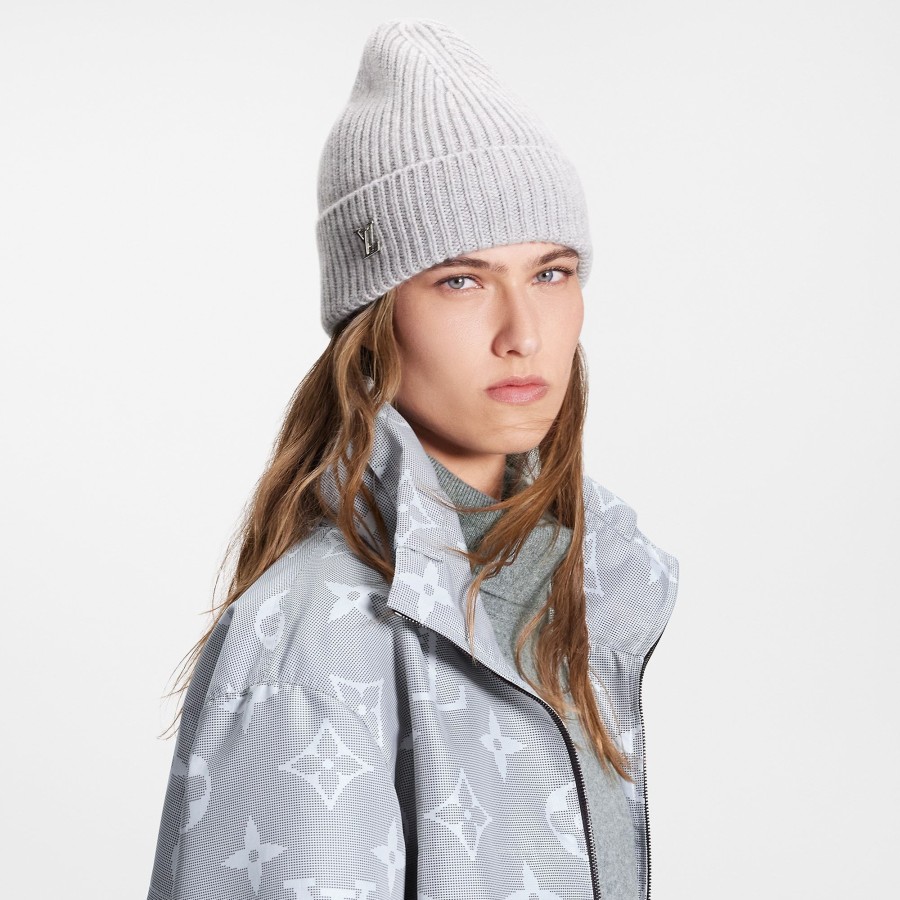 Women Louis Vuitton Hats And Gloves | Lv Spark Beanie Light Grey