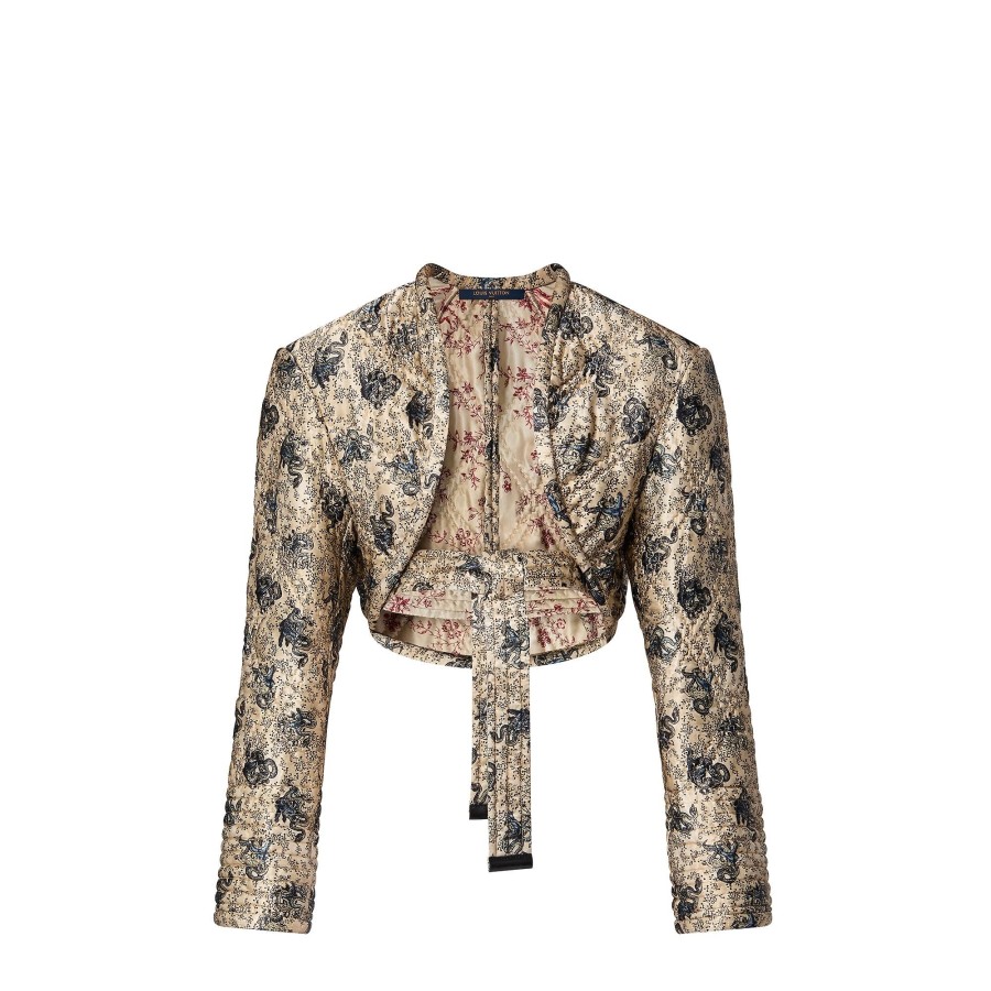 Women Louis Vuitton Coats And Jackets | Sea Creature Bolero Jacket