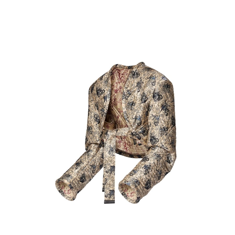 Women Louis Vuitton Coats And Jackets | Sea Creature Bolero Jacket