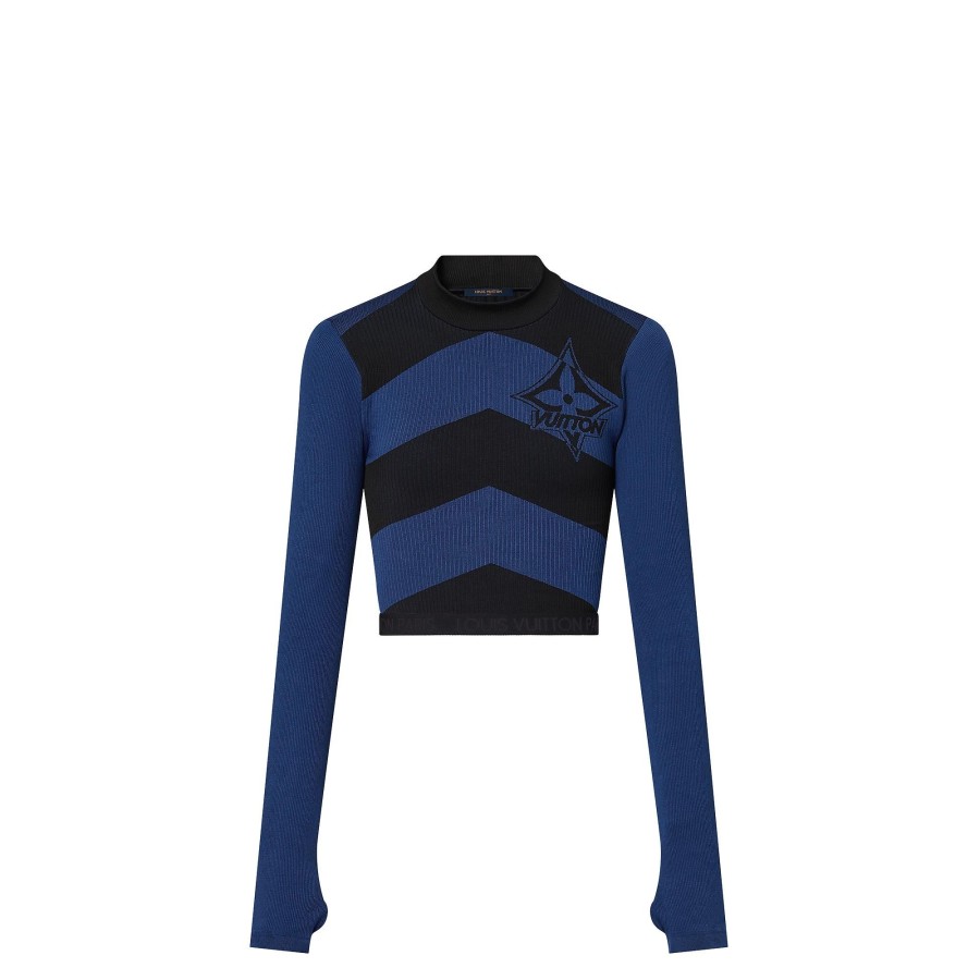 Women Louis Vuitton Knitwear | Graphic Compression Knit Top