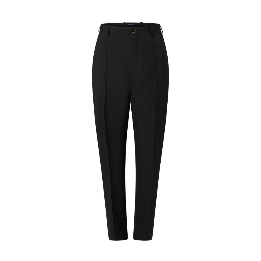 Women Louis Vuitton Pants | Fluid Wool Tailored Pants