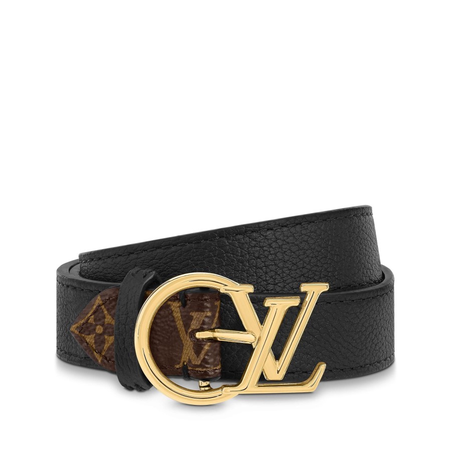 Women Louis Vuitton Belts | Lv Eclipse 20 Mm Reversible Belt