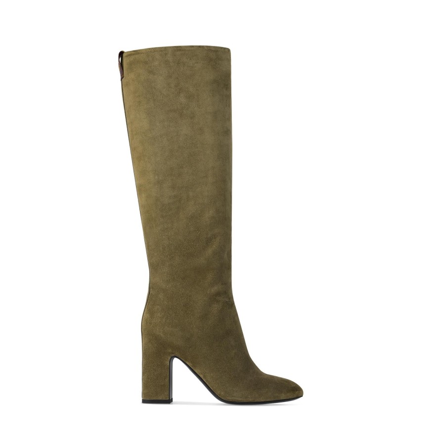 Women Louis Vuitton Boots And Booties | Donna High Boot Khaki