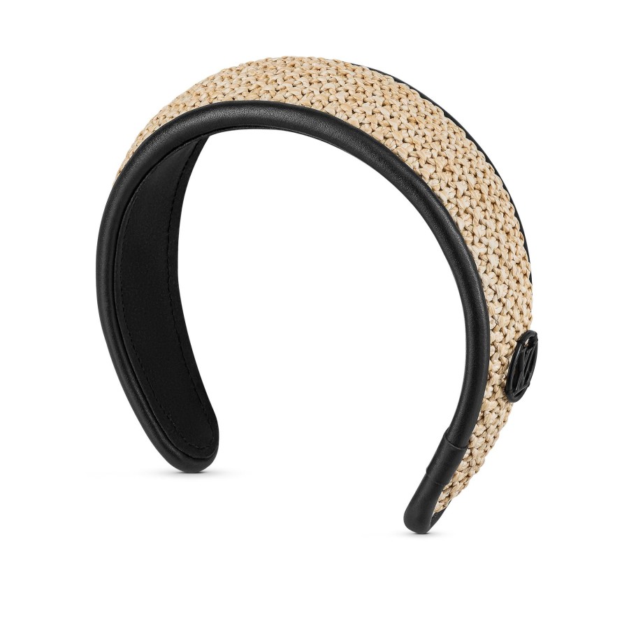 Women Louis Vuitton Hair Accessories | Raphia Headband