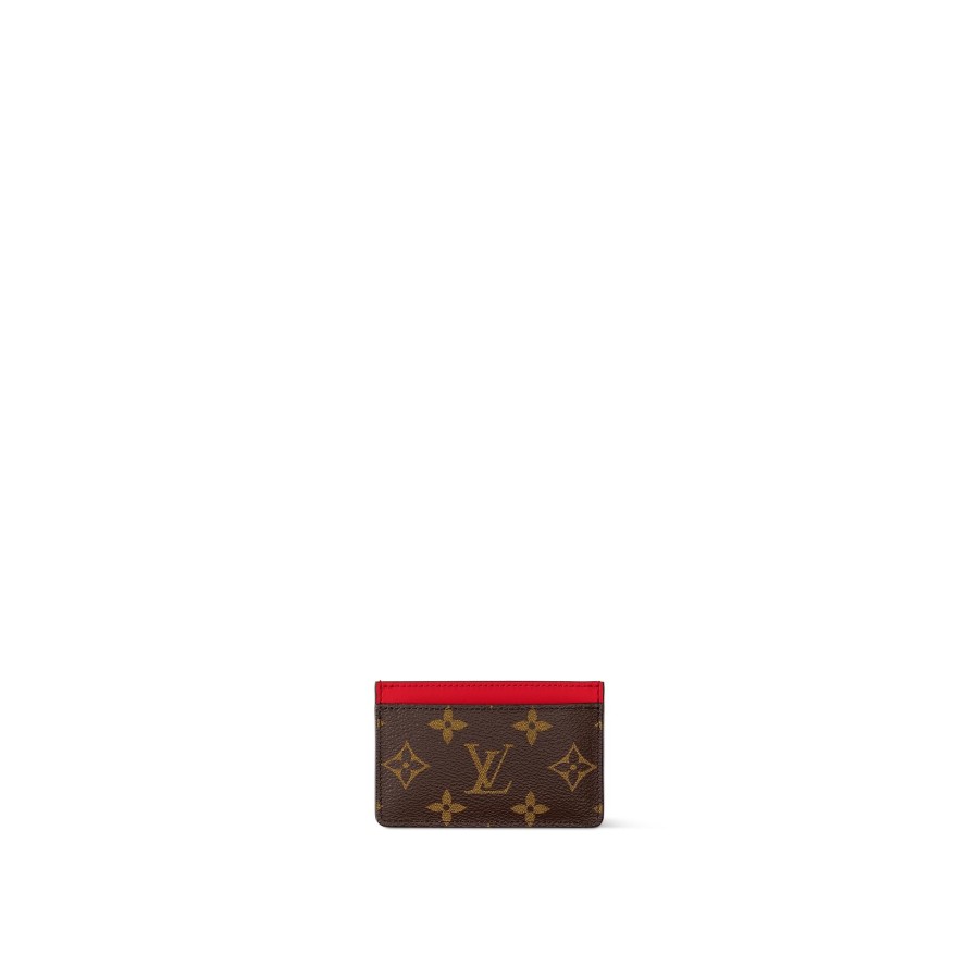 Women Louis Vuitton Card Holders And Key Holders | Card Holder Pm Red