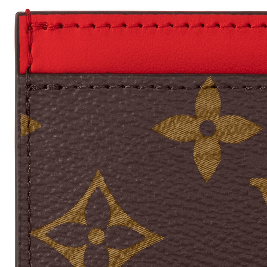 Women Louis Vuitton Card Holders And Key Holders | Card Holder Pm Red