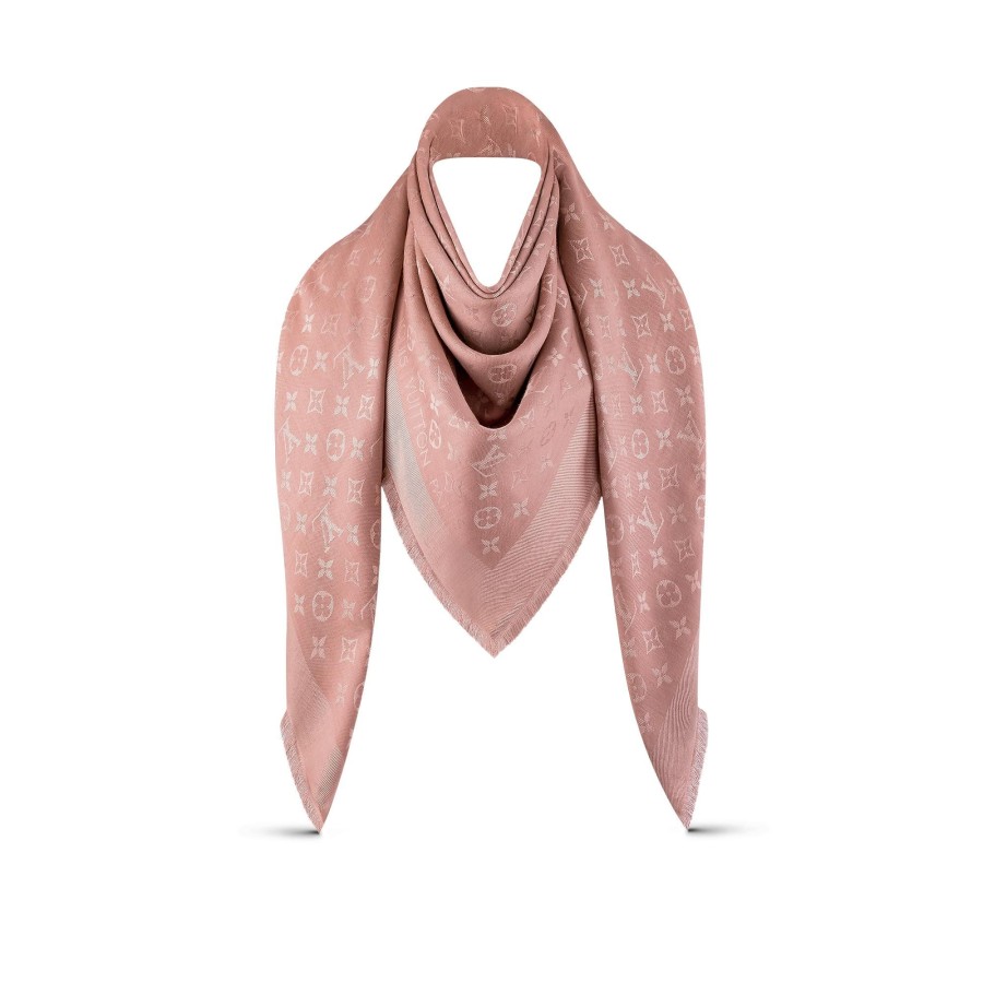 Women Louis Vuitton Shawls And Stoles | Monogram Classic Shawl Kraft