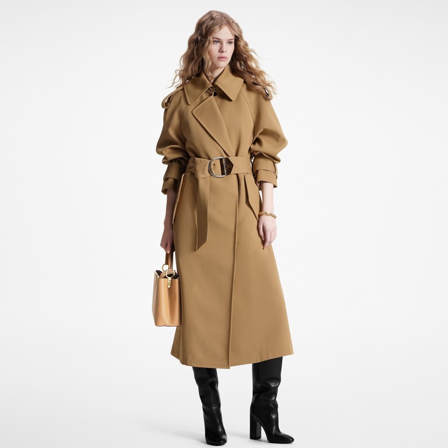 Women Louis Vuitton Coats And Jackets | Oversized Detail Trench Coat