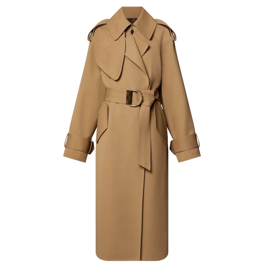 Women Louis Vuitton Coats And Jackets | Oversized Detail Trench Coat