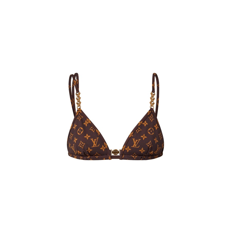 Women Louis Vuitton Swimwear | Monogram Bikini Top