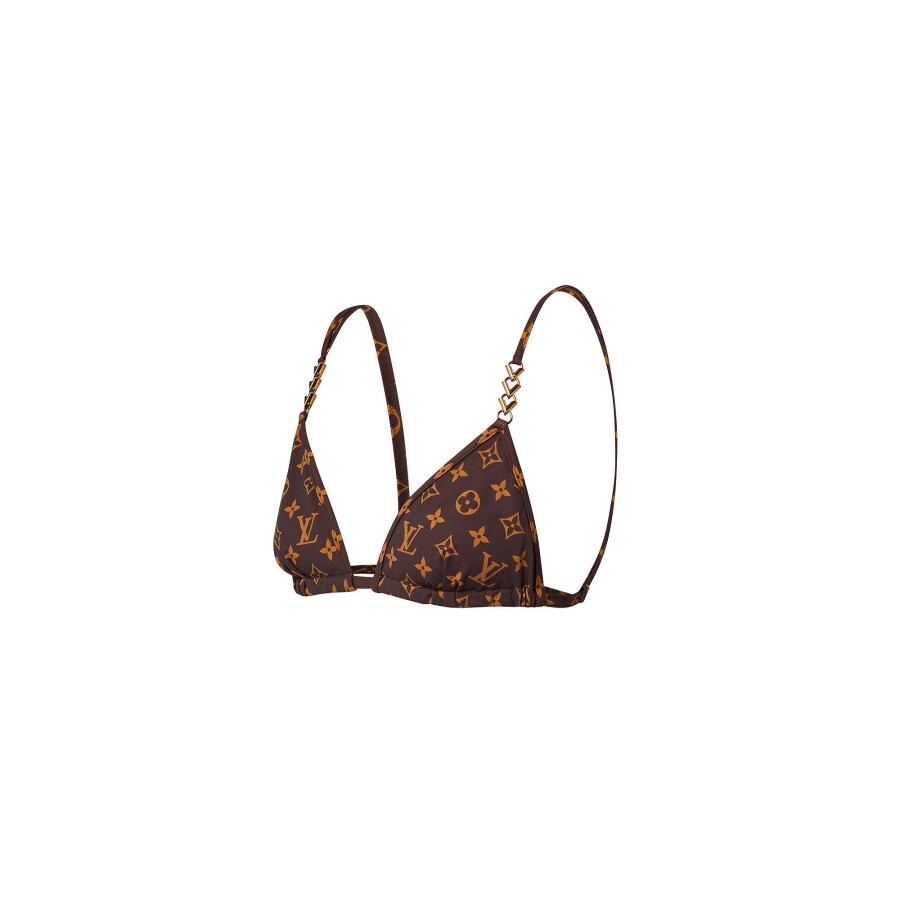 Women Louis Vuitton Swimwear | Monogram Bikini Top