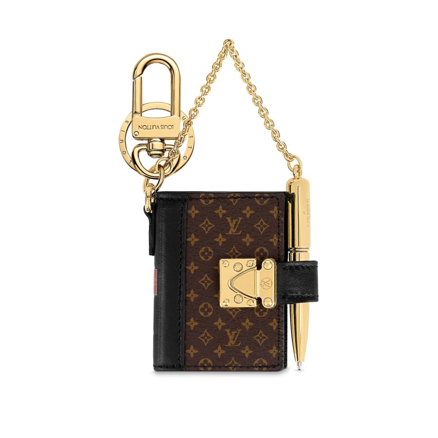 Women Louis Vuitton Key Holders And Bag Charms | Lv Book Key Ring