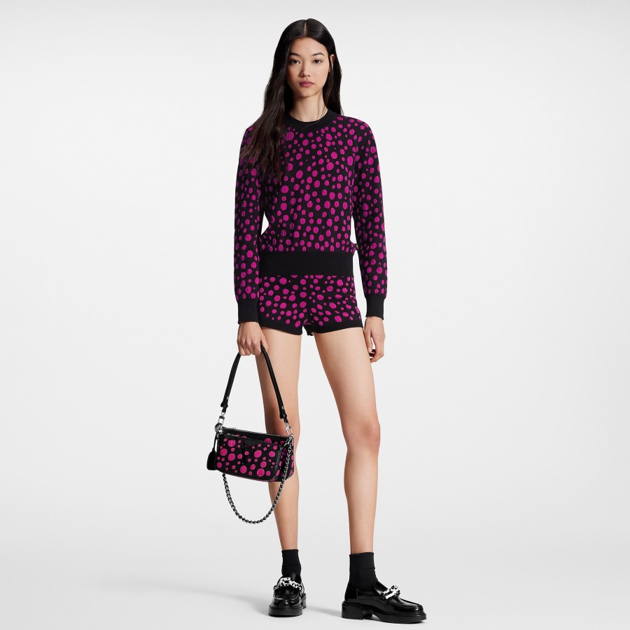 Women Louis Vuitton Knitwear | Lv X Yk Infinity Dots Pullover